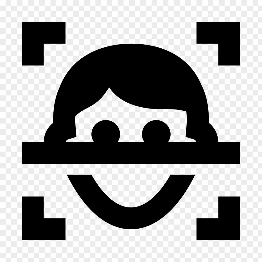 Face Recognition Iris Facial System Icon Design PNG