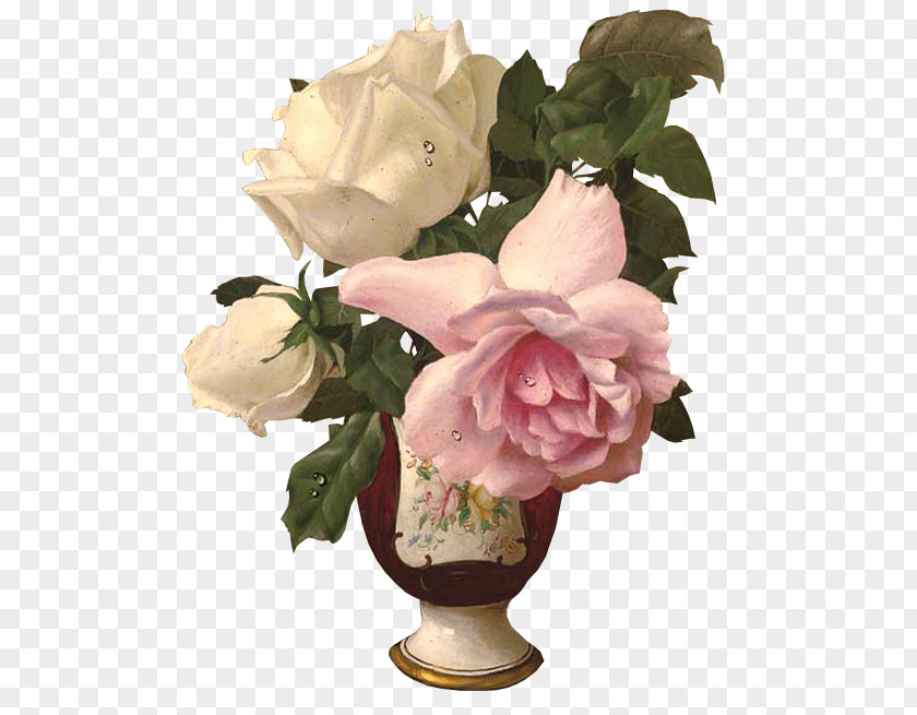 Flower Garden Roses Floral Design Painting Clip Art PNG