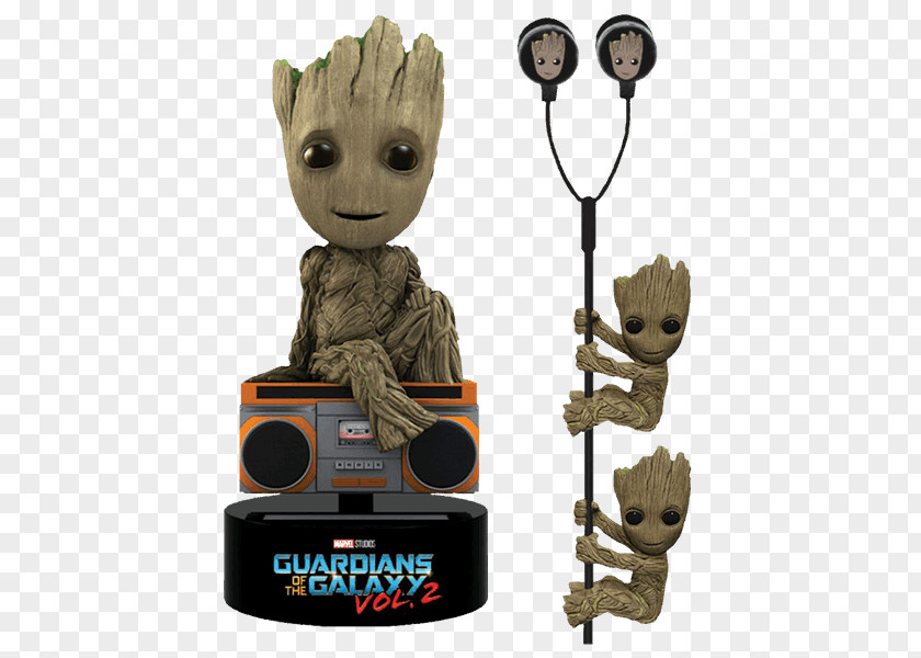 Guardians Of The Galaxy Vol. 2Groot Figurine SEE... Marvel Cinematic UniverseGuardian Groot Baby Star-Lord Head Knockers PNG