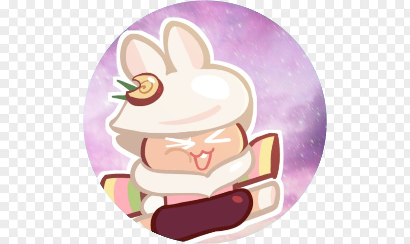 Moon Rabbit Cookie Run: OvenBreak Black And White Rice Cake Biscuits PNG