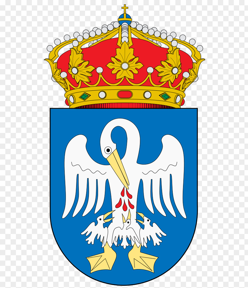 Pelicano Escutcheon Calvià Coat Of Arms Crest Heraldry PNG