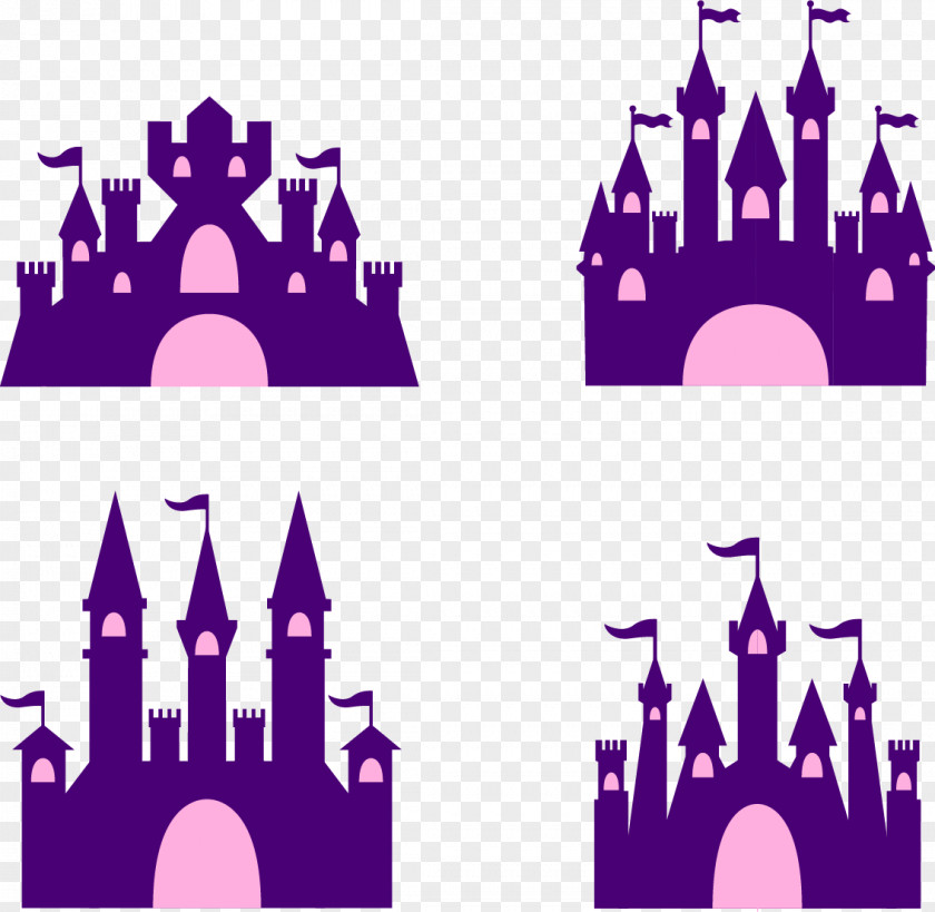 Purple Palace Elsa Ariel Disney Princess PNG