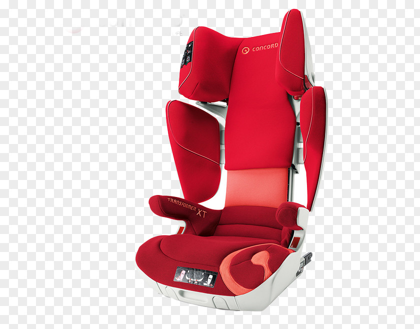 Red Safety Seat Concord Car Child Transformer Head Restraint PNG