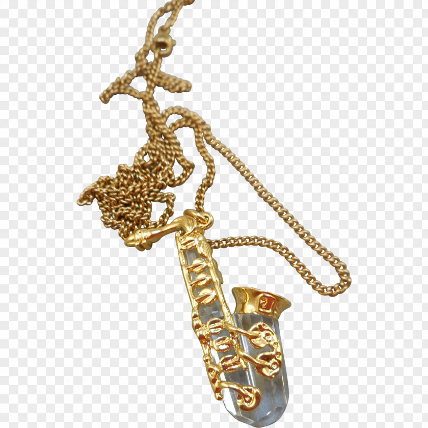 Saxophone Body Jewellery Clothing Accessories Charms & Pendants Chain PNG