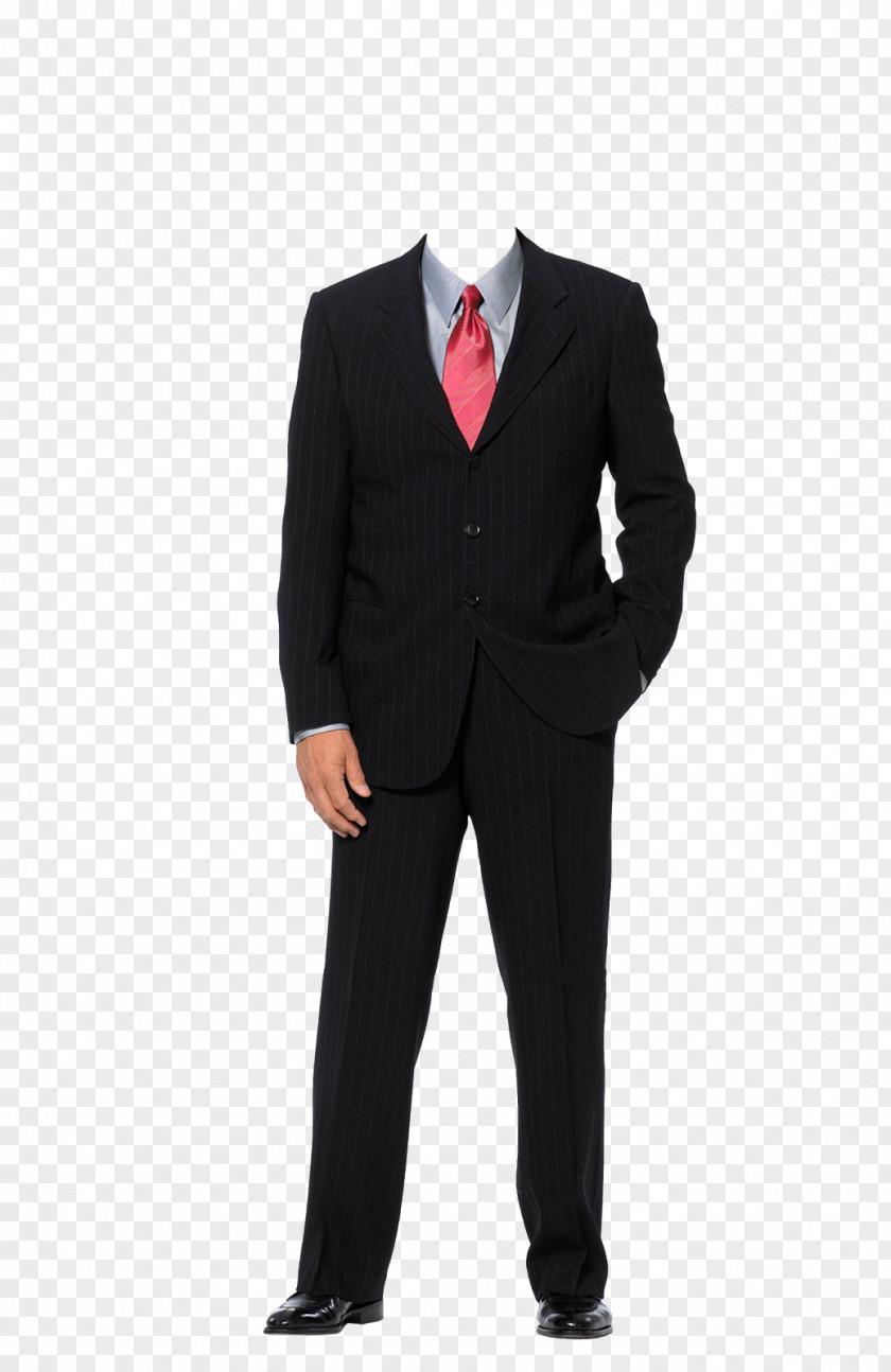 Tie Suit Dress PNG