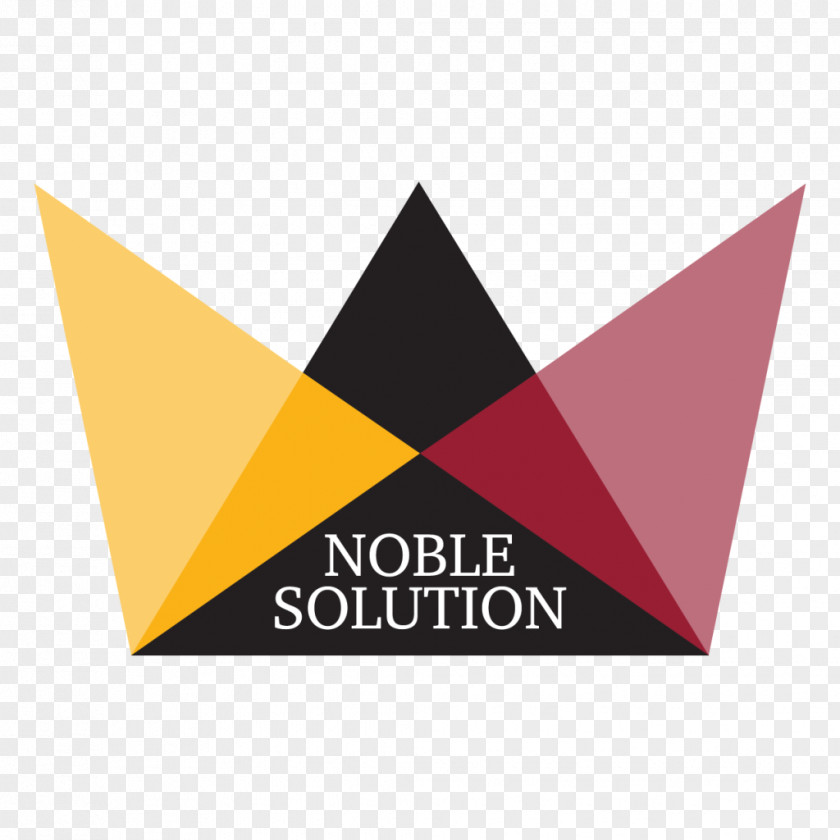 Design Noble Solution Logo Brand Font PNG
