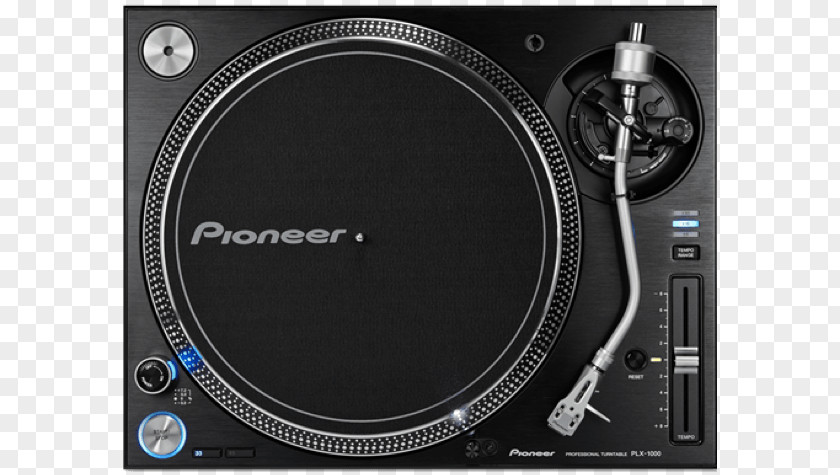 Dj Turntable Pioneer PLX-1000 Direct-drive Disc Jockey Turntablism DJ PNG