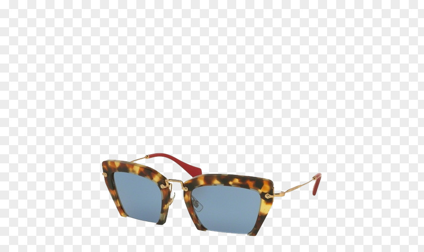 Half Frame Sunglasses Leopard Mirrored Miu Fashion PNG