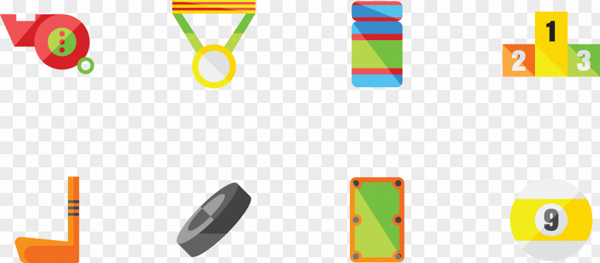 Painted Flat Billiards Competition Tool PNG