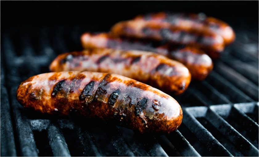Sausage Barbecue Grill Bratwurst Australian Cuisine Grilling PNG