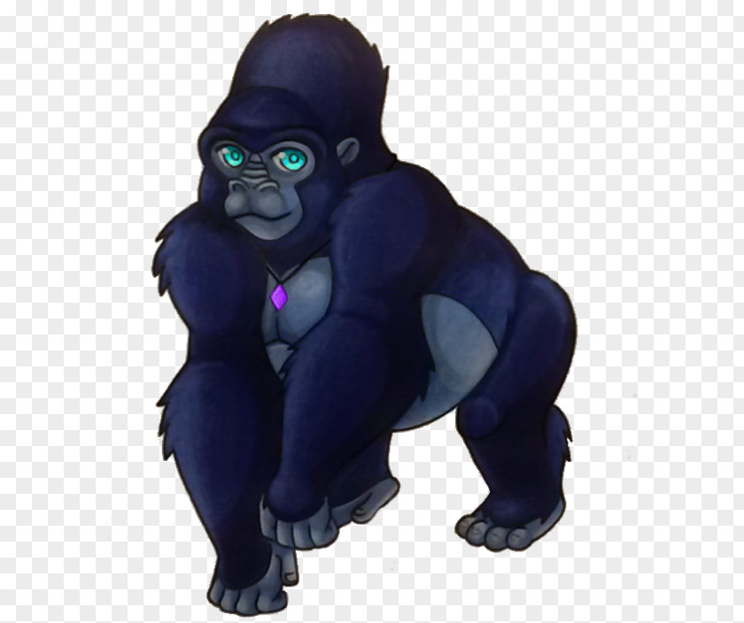 Shine Bright Western Gorilla Character Snout Fiction PNG