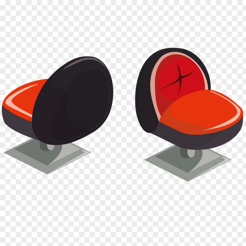 Vector Red Chair Modern Chairs Table PNG