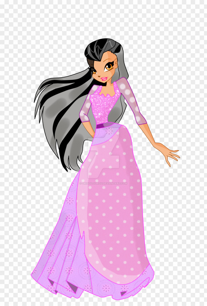 Barbie Costume Design Cartoon Character PNG