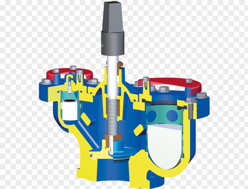 OMB Valves Double Block Product Design Angle Machine PNG