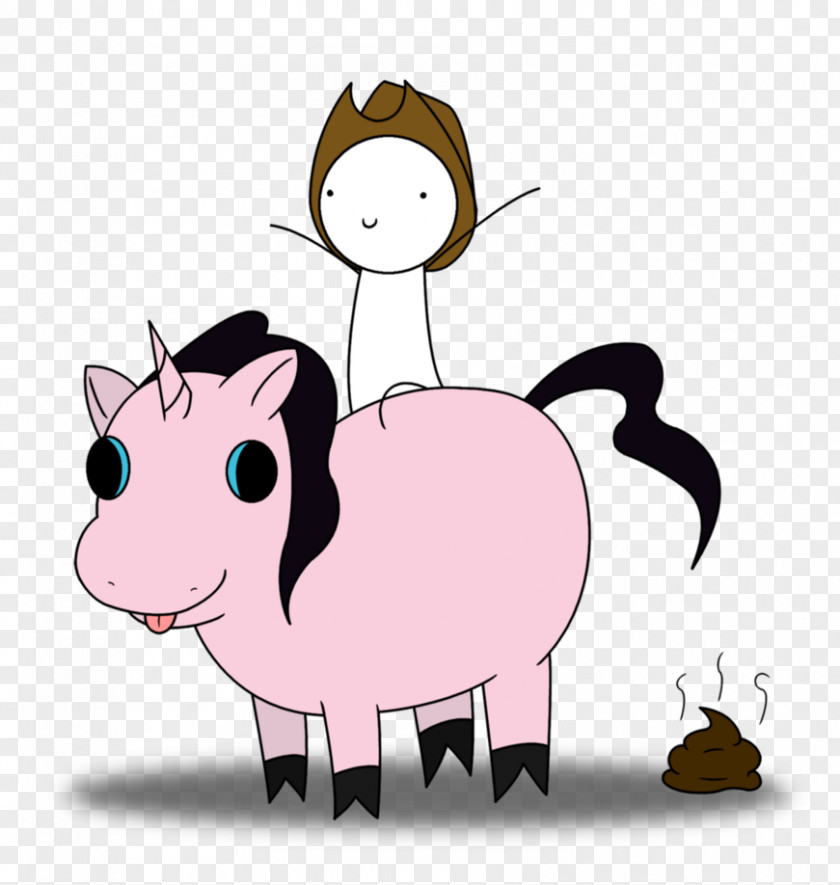 Unicorn Cow Pig Cattle Horse Mammal PNG