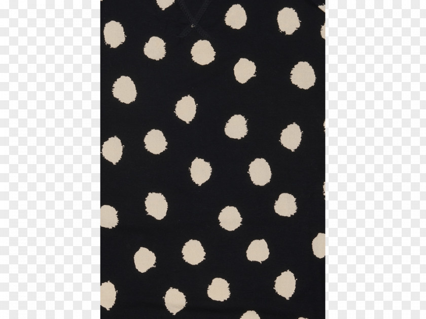 Watercolor Soft Polka Dot Textile Black M PNG
