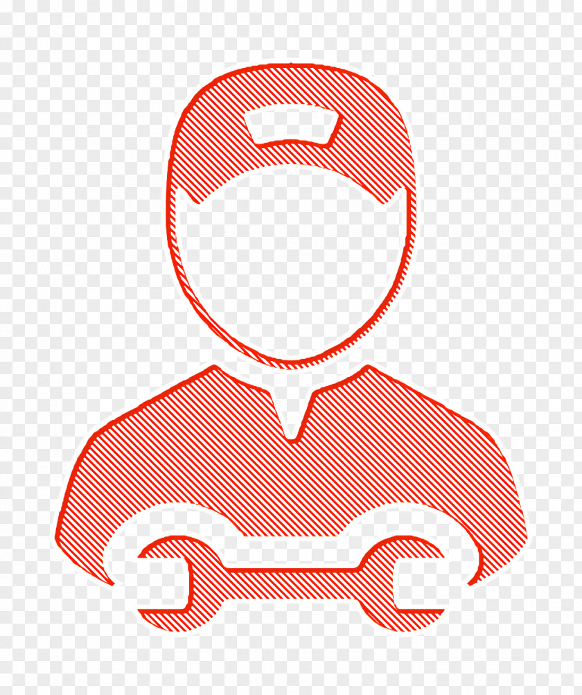 Icon Repair Automobile With Wrench PNG