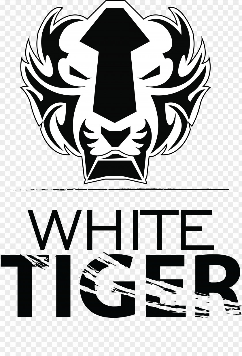 Legendary White Tiger Logo Brand Font Facial Hair Pattern PNG