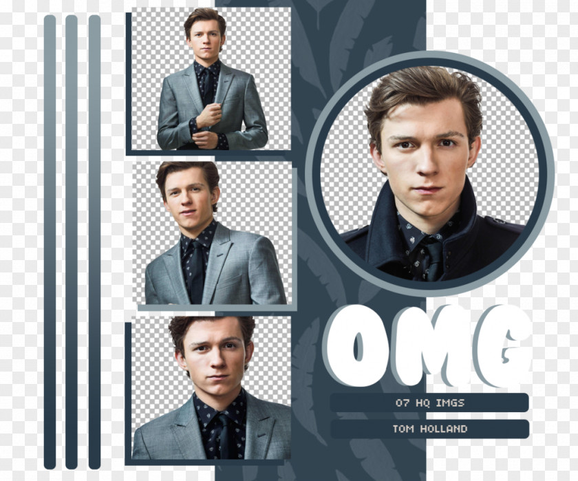 Tom Holland Spider-Man Actor OMG PNG