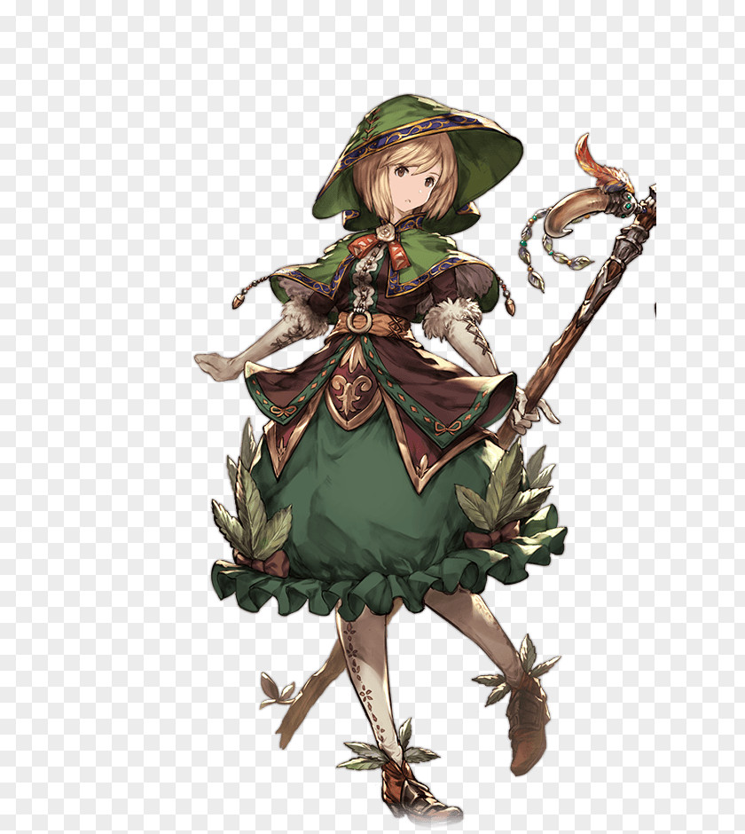 Fantasy Character Granblue Game Art PNG