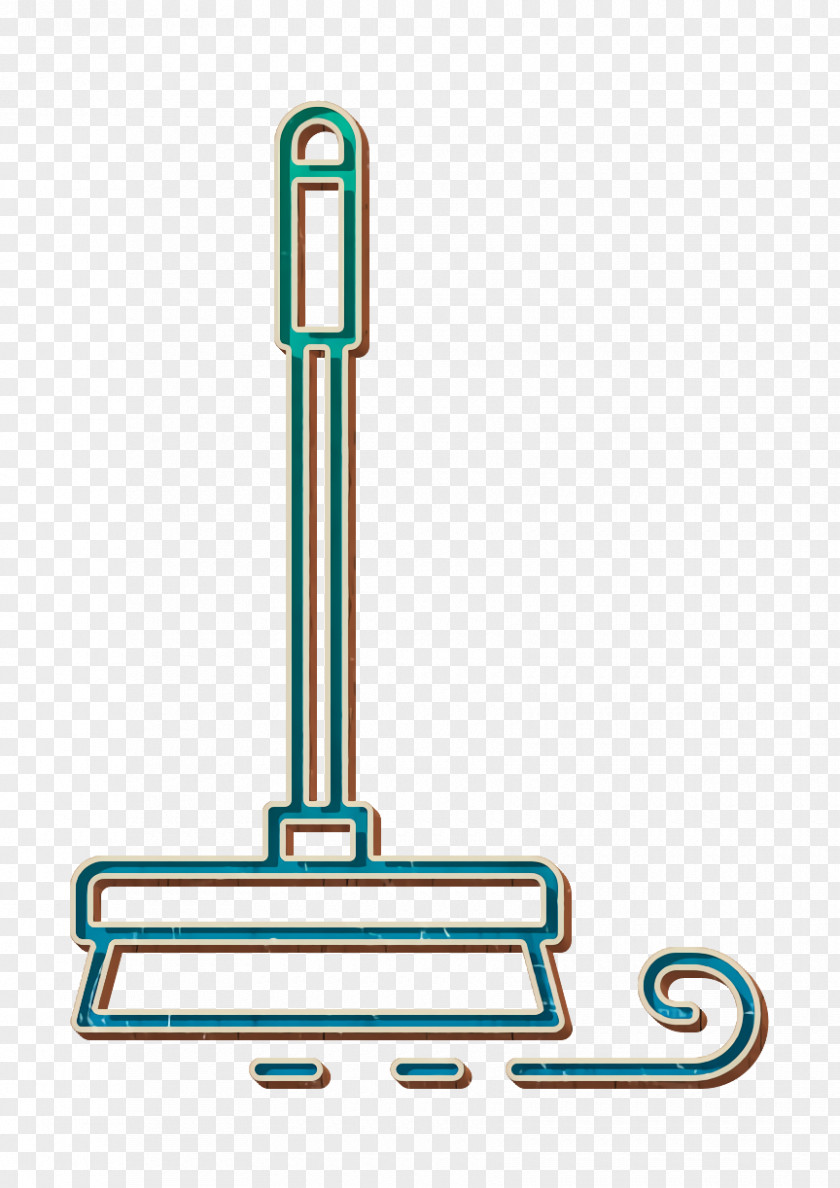 Mop Icon Cleaning Floor PNG