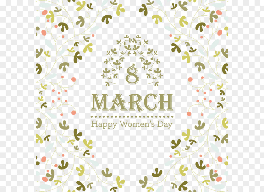 Women's Day Theme Vector Material Poster PNG