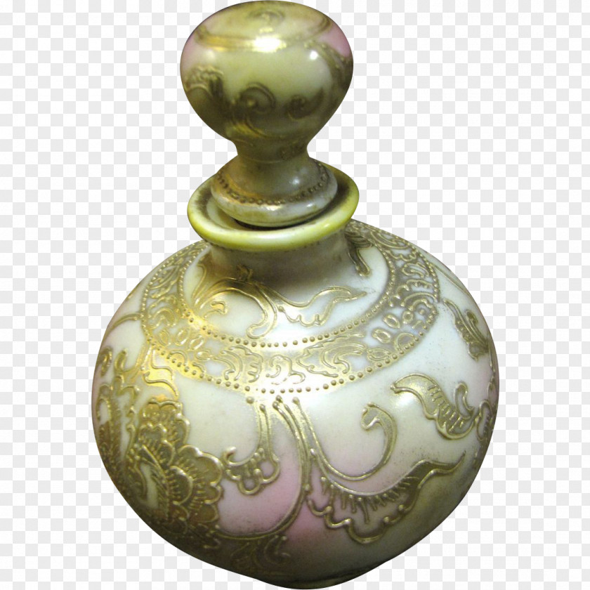 Chanel Perfume Bottles Painting Vase PNG