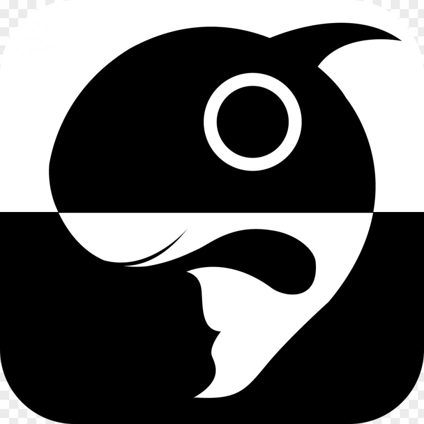 Empty Clip Art Logo Animal Black M PNG