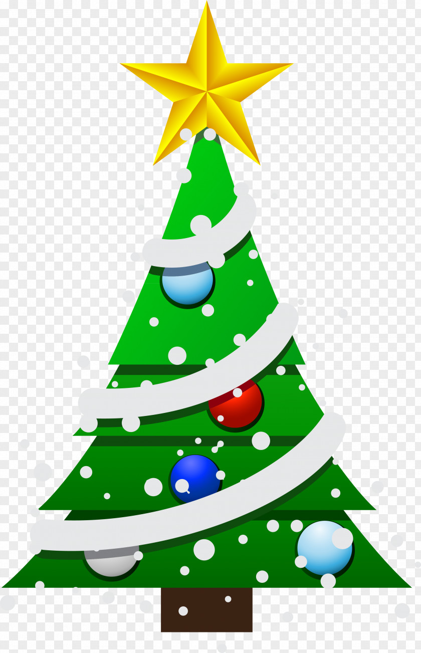 Christmas Tree Drawing Decoration PNG