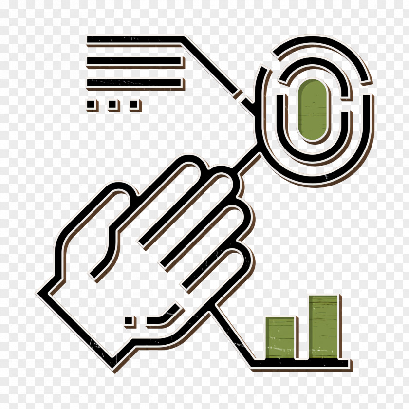 Fingerprint Icon Artificial Intelligence Scan PNG