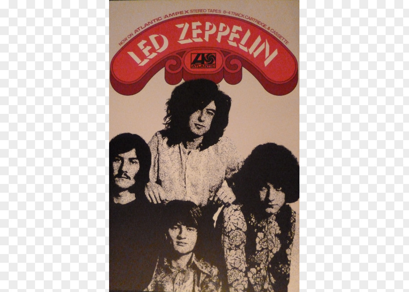 Promotional Poster Led Zeppelin II The Song Remains Same Album PNG