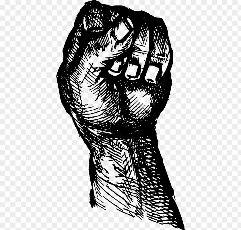 1968 Olympics Black Power Salute Raised Fist Clip Art PNG