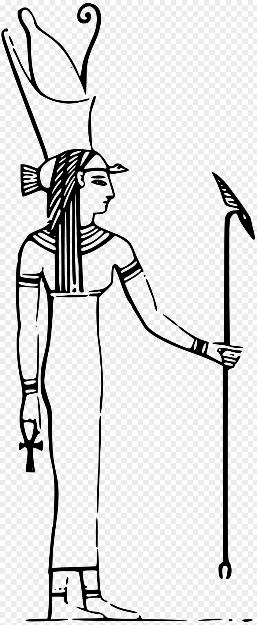 Egyptian Gods Isis Ancient Deities Clip Art PNG