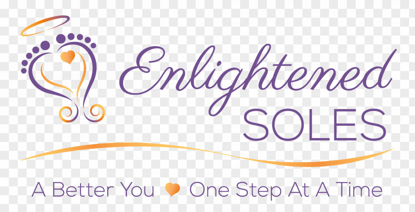 Enlightened Soles Brand Logo Reflexology Foot PNG
