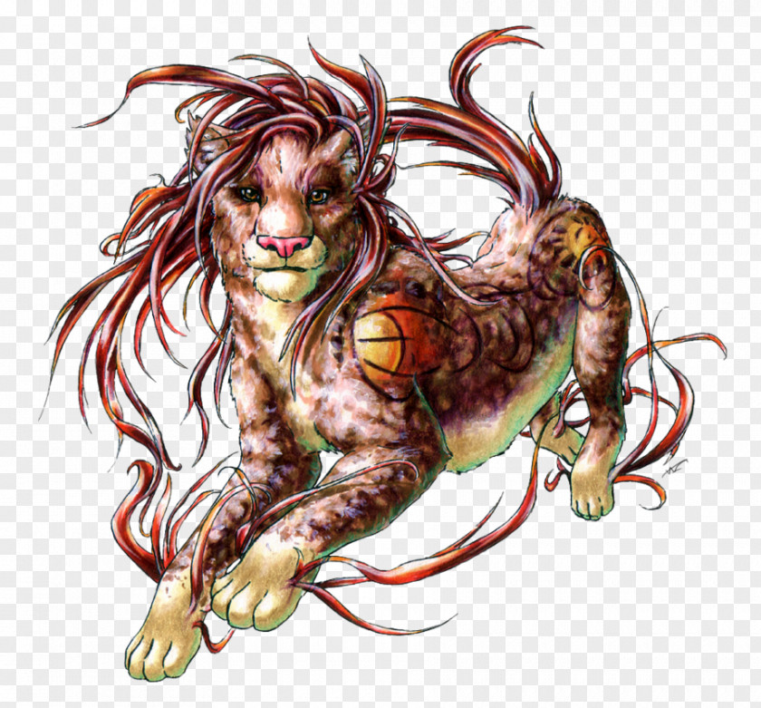 Lion Legendary Creature Demon Werewolf Dragon PNG