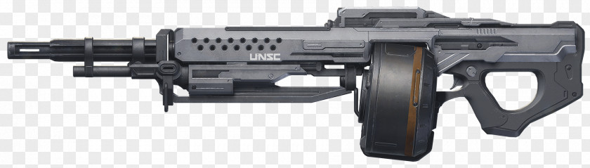Machine Gun Halo 5: Guardians 4 Squad Automatic Weapon Firearm PNG