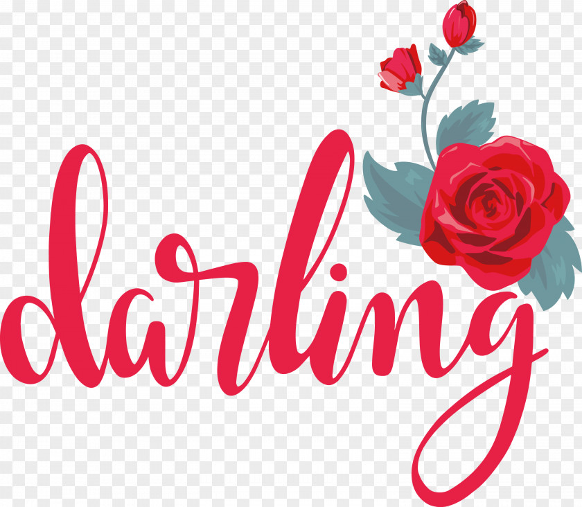 Darling Wedding PNG