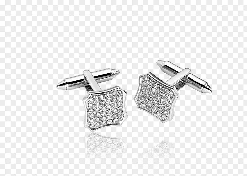 Diamond Earring Cufflink Jewellery Gold PNG