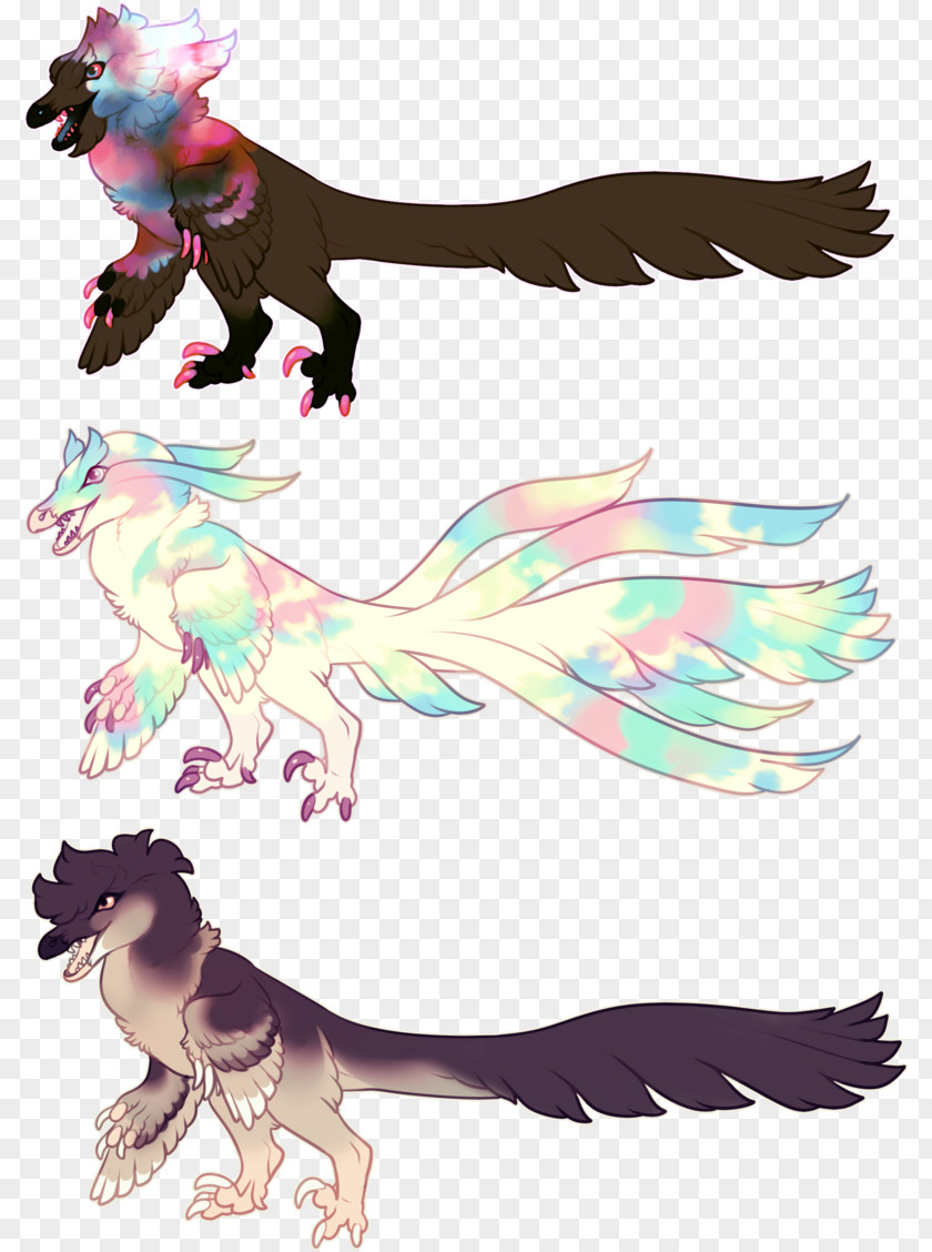 Feather Legendary Creature Tail Clip Art PNG