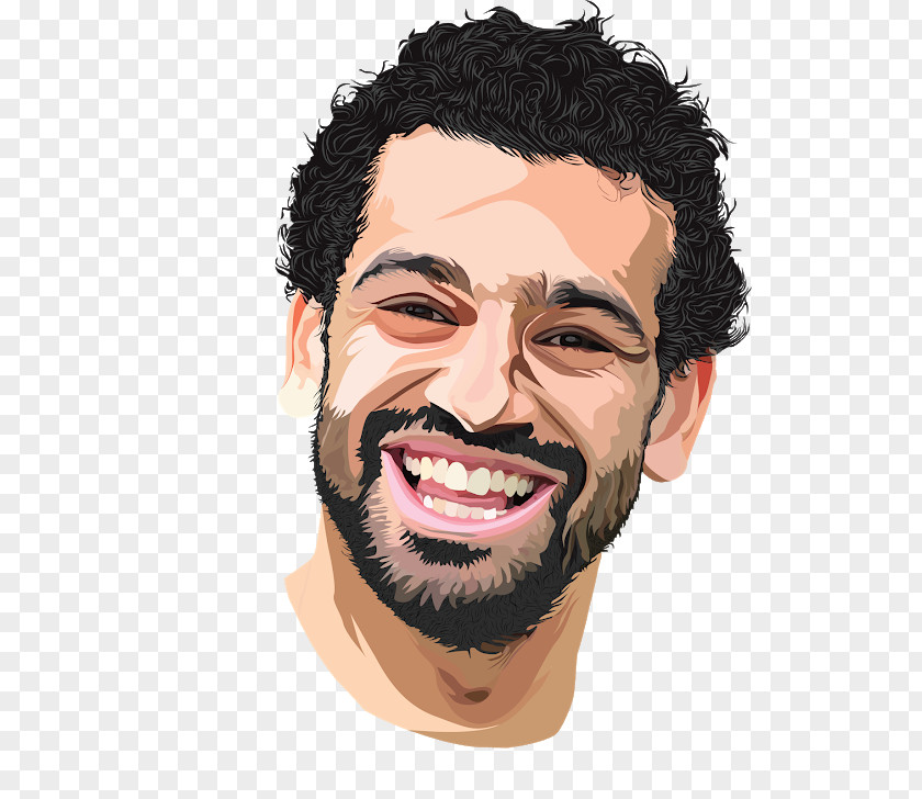 Football Mohamed Salah Liverpool F.C. Art Vector Graphics PNG