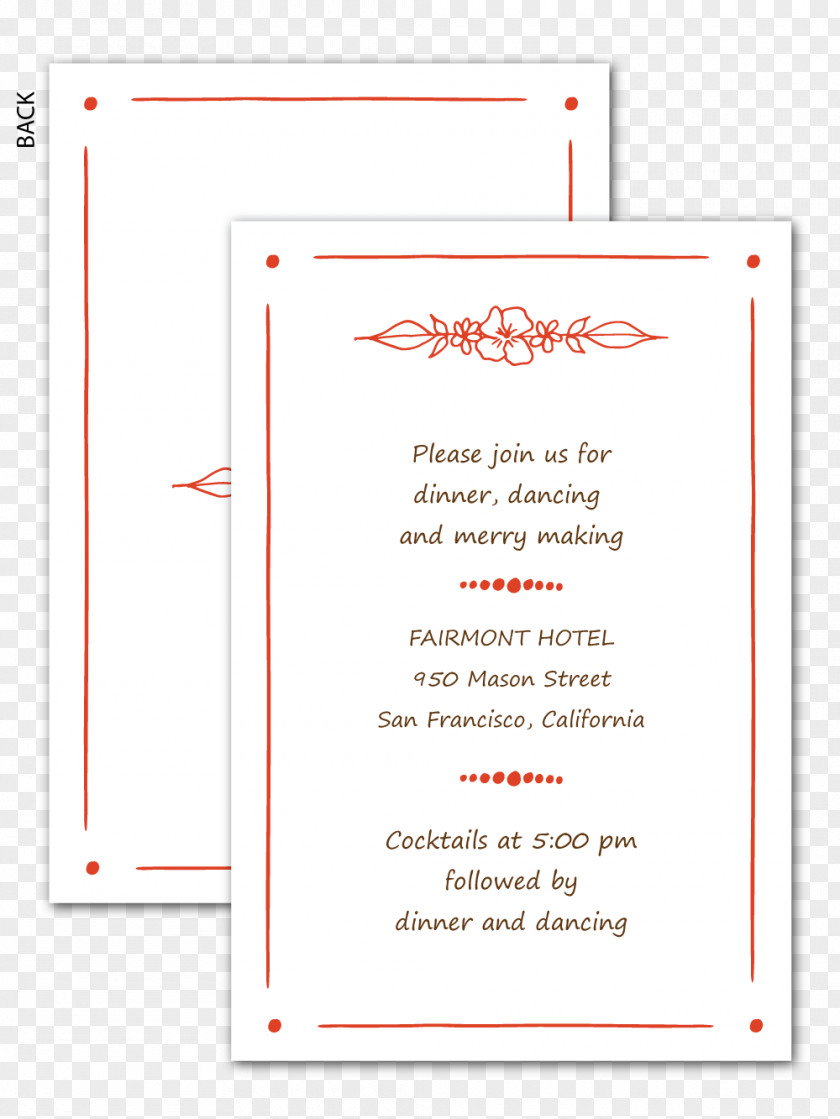 Hand Card Line Party Font PNG