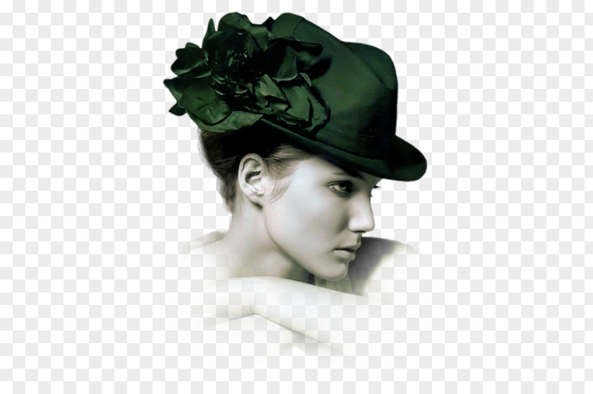 Painting Woman With A Hat PNG