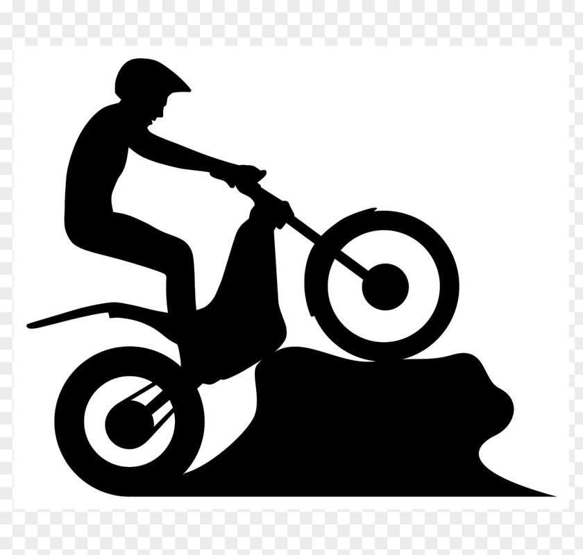 Trial Motorcycle Trials Vehicle Silhouette Weather Vane PNG