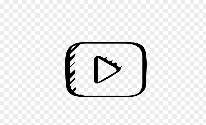 Youtube YouTube Play Button Sketch PNG