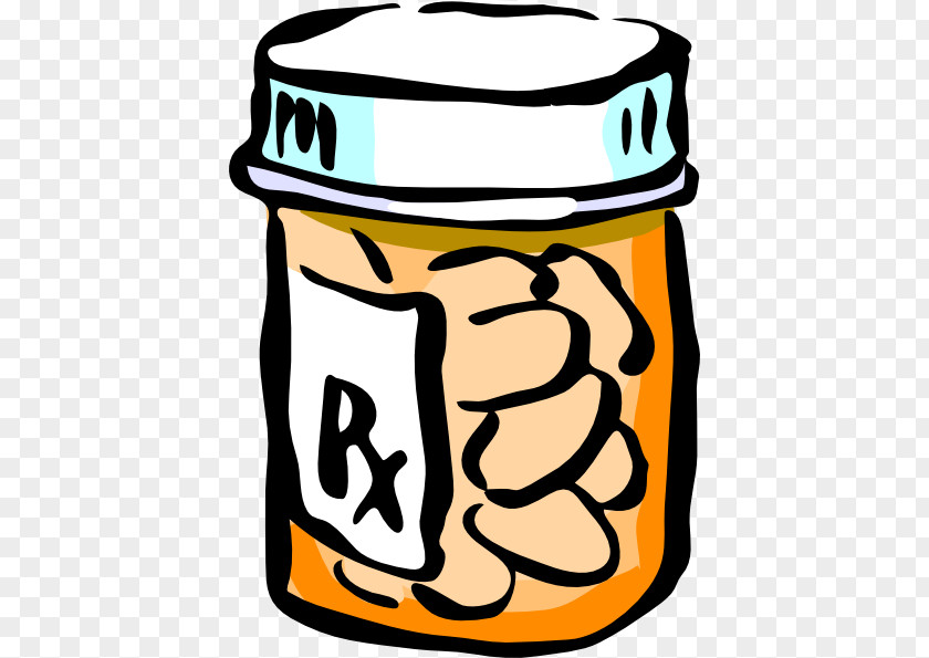 Cartoon Medicine Bottle Pharmaceutical Drug Cough Tablet Clip Art PNG