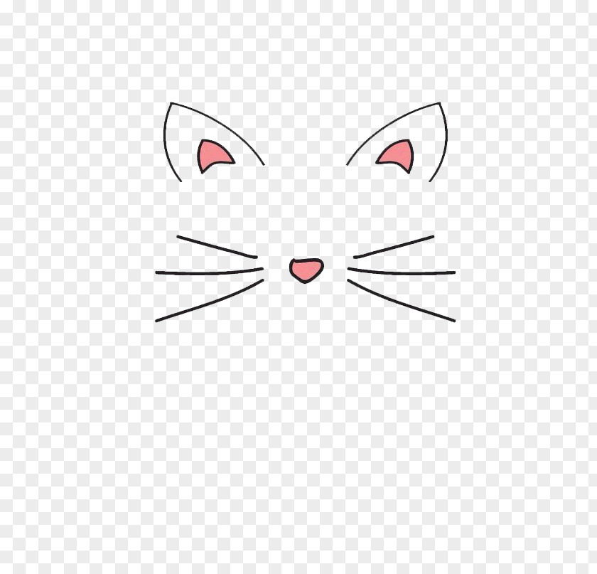 Cat Ear Whiskers Kitten Domestic Short-haired Mask PNG