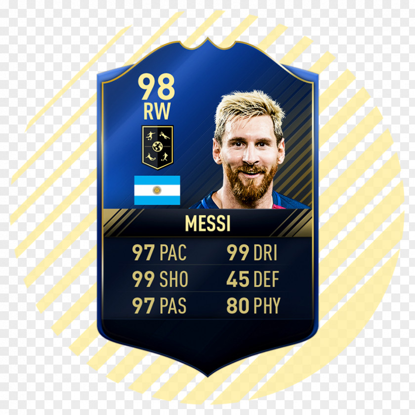 Lionel Messi FIFA 18 17 16 Real Madrid C.F. PNG