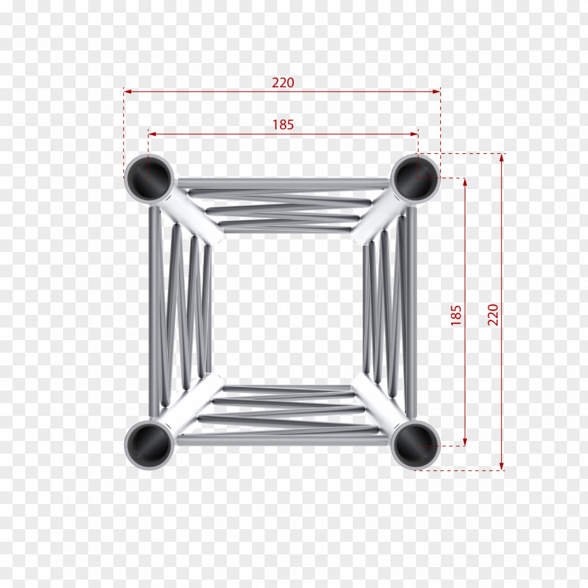 Truss Metal Meter Aluminium PNG