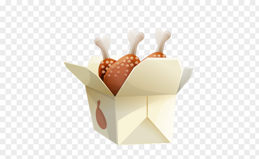 Vector Realistic Chicken Fried KFC Coxinha Thighs PNG