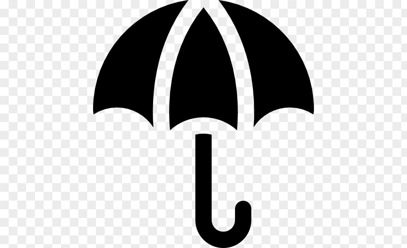 Black Umbrella PNG